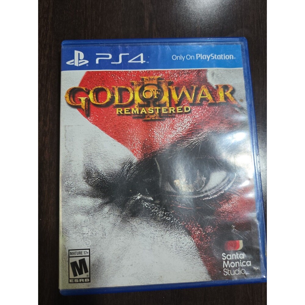 God of War III Remastered (PS4, Playstation 4) Tested Working Preowned